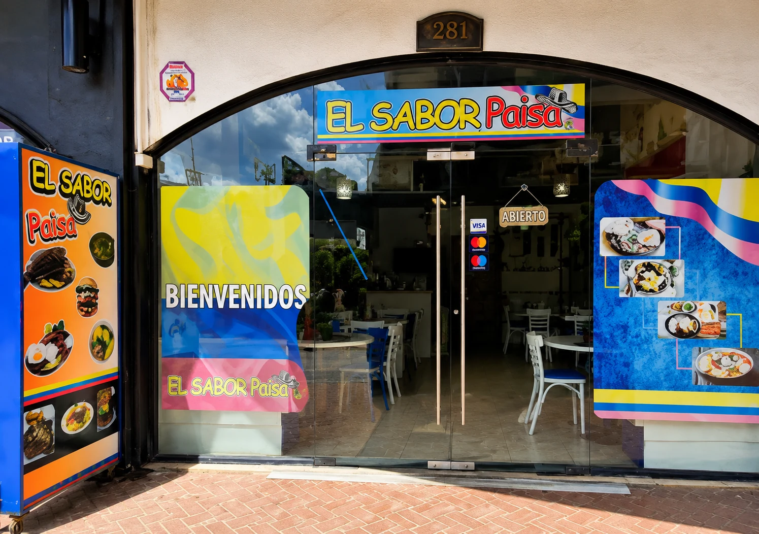 Rincón colombiano del local